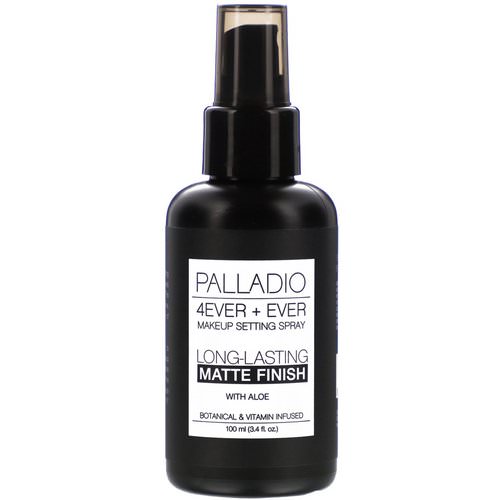 Palladio, 4Ever + Ever Makeup Setting Spray, Long-Lasting Matte Finish, 3.4 fl oz (100 ml) Review