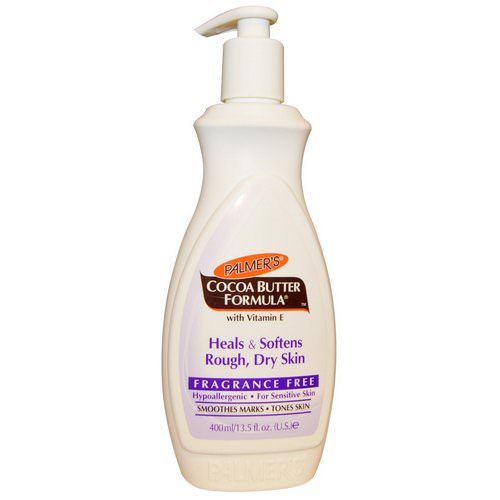 Palmer's, Cocoa Butter Formula, Body Lotion, Fragrance Free, 13.5 fl oz (400 ml) Review
