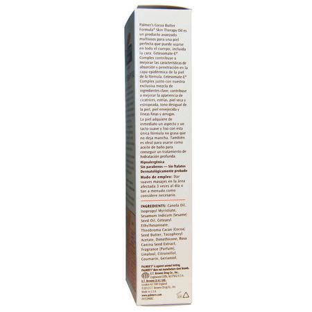 緊緻, 抗衰老: Palmer's, Cocoa Butter Formula, Skin Therapy Oil, 5.1 fl oz (150 ml)