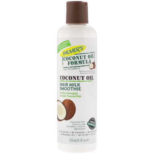 Palmer's, Coconut Oil Formula with Vitamin E, Hair Milk Smoothie, 8.5 fl oz (250 ml) Review