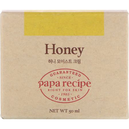 K-美容保濕霜, 乳霜: Papa Recipe, Honey Moist Cream, 50 ml