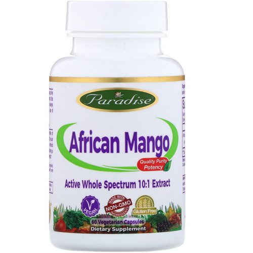 Paradise Herbs, African Mango, 60 Vegetarian Capsules Review