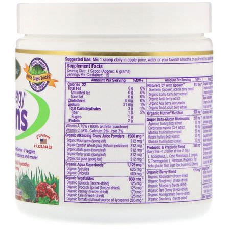 超級食品, 綠色食品: Paradise Herbs, ORAC-Energy Greens, 3.2 oz (91 g)