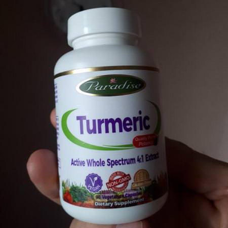 Paradise Herbs Turmeric - 薑黃素, 薑黃, 抗氧化劑, 補品