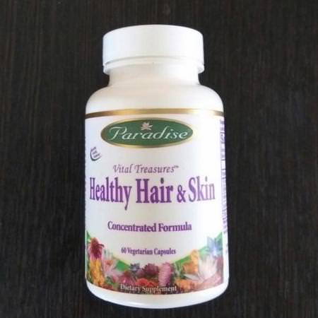 Paradise Herbs Hair Skin Nails Formulas - 指甲, 皮膚, 頭髮, 補品
