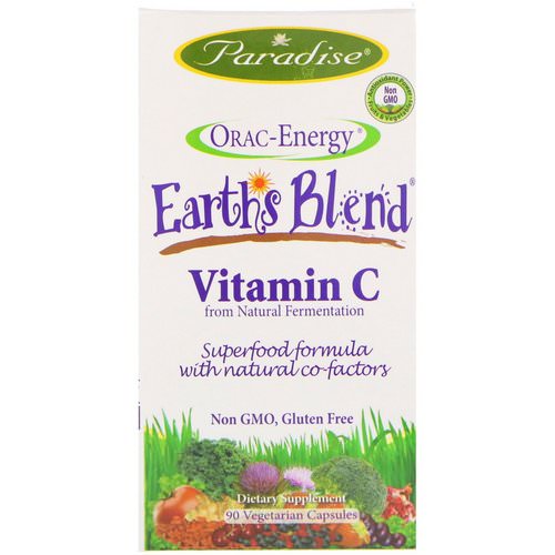 Paradise Herbs, Vitamin C, 90 Vegetarian Capsules Review