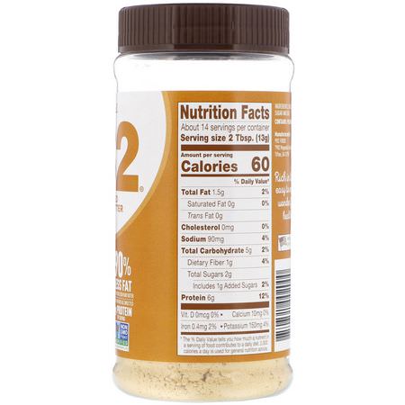 花生醬, 蜜餞: PB2 Foods, The Original PB2, Powdered Peanut Butter, 6.5 oz (184 g)