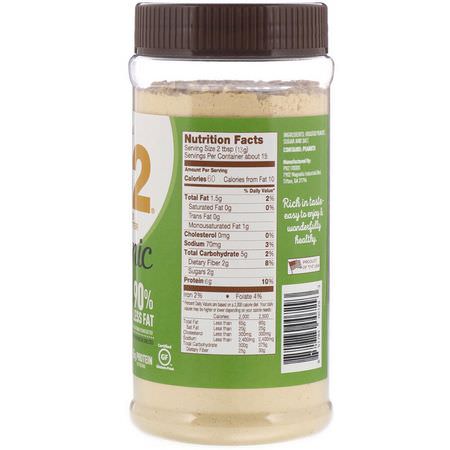 花生醬, 蜜餞: PB2 Foods, The Original PB2, Organic Powdered Peanut Butter, 6.5 oz (184 g)
