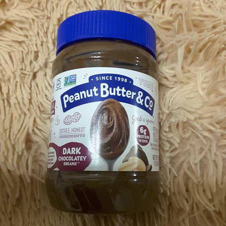 Peanut Butter & Co, Peanut Butter Blended With Rich Dark Chocolate, Dark Chocolate Dreams, 16 oz (454 g)