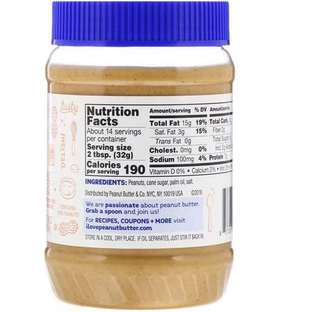 蜜餞, 塗抹醬: Peanut Butter & Co, Smooth Operator, Peanut Butter Spread, 16 oz (454 g)