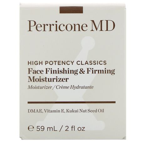 面部保濕霜, 護膚: Perricone MD, High Potency Classics, Face Finishing & Firming Moisturizer, 2 fl oz (59 ml)