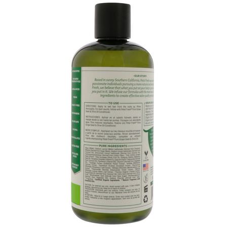 洗髮, 護髮: Petal Fresh, Pure, Age-Defying Shampoo, Grape Seed & Olive Oil, 16 fl oz (475 ml)