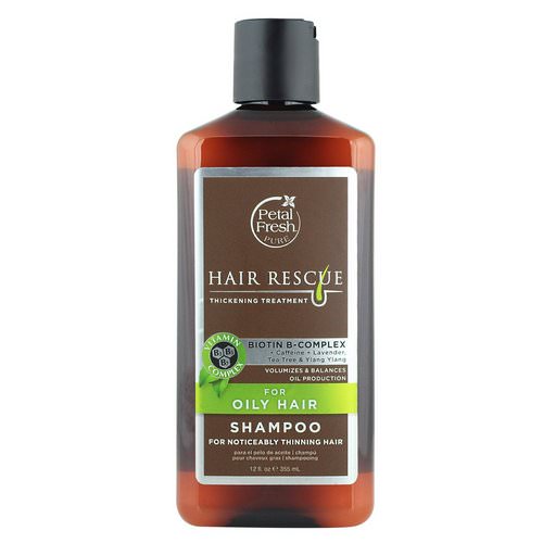 Petal Fresh, Pure, Hair Rescue, Thickening Treatment Shampoo, for Oily Hair, 12 fl oz (355 ml) Review