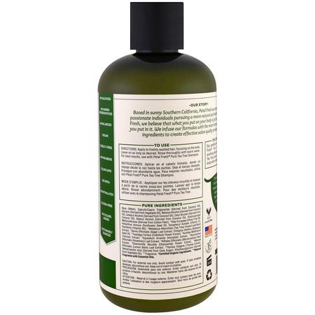 頭皮護理, 頭髮: Petal Fresh, Pure, Scalp Treatment Conditioner, Tea Tree, 16 fl oz (475 ml)