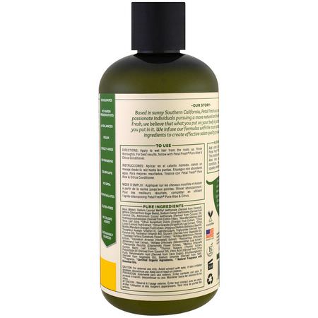 洗髮, 護髮: Petal Fresh, Pure, Ultra-Shine Shampoo, Aloe and Citrus, 16 fl oz (475 ml)