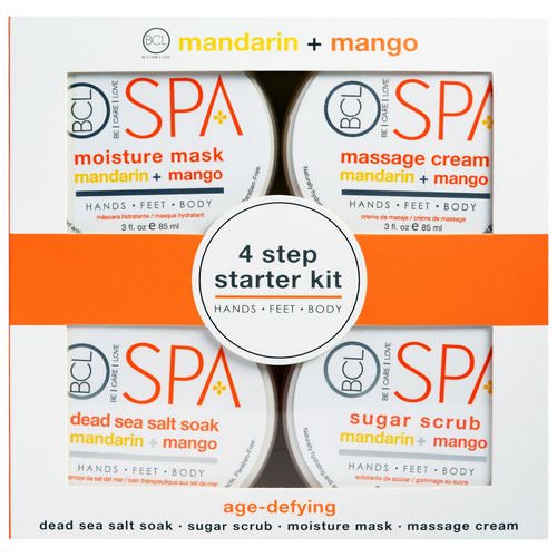 Petal Fresh, Spa, 4 Step Starter Kit, Age Defying, Mandarin + Mango, 4 - 3 fl oz (85 ml) Each Review