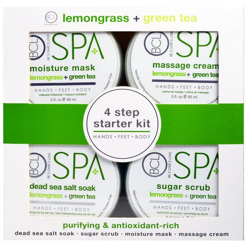 Petal Fresh, Spa, 4 Step Starter Kit, Purifying and Antioxidant Rich, Lemongrass + Green Tea, 4 - 3 fl oz (85 ml) Each Review