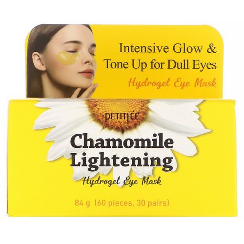 Petitfee, Chamomile Lightening, Hydrogel Eye Mask, 30 Pairs Review