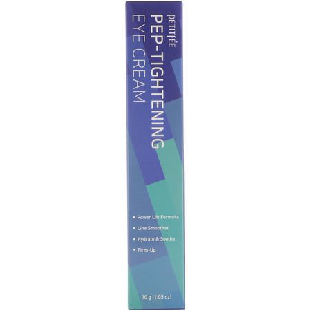 K-美容保濕霜, 乳霜: Petitfee, Pep-Tightening Eye Cream, 1.05 oz (30 g)