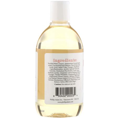 洗髮水, 護髮: Phillip Adam, Shampoo, Orange Vanilla, 12 fl oz (355 ml)