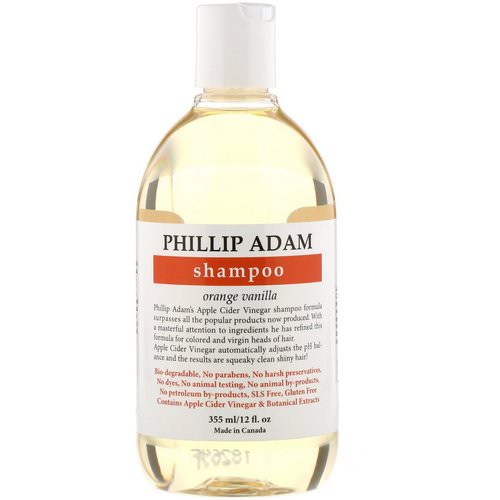 Phillip Adam, Shampoo, Orange Vanilla, 12 fl oz (355 ml) Review