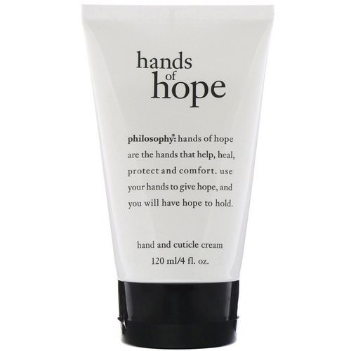 Philosophy, Hands of Hope, Hand & Cuticle Cream, 4 fl oz (120 ml) Review