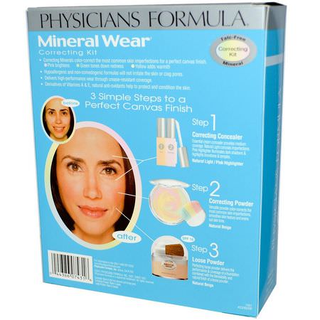 Physicians Formula Loose Powder Liquid Concealer - 液體遮瑕膏, 散粉, 面部, 化妝