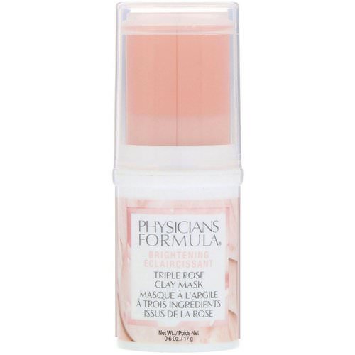 Physicians Formula, Triple Rose Clay Mask, Brightening, 0.6 oz (17 g) Review