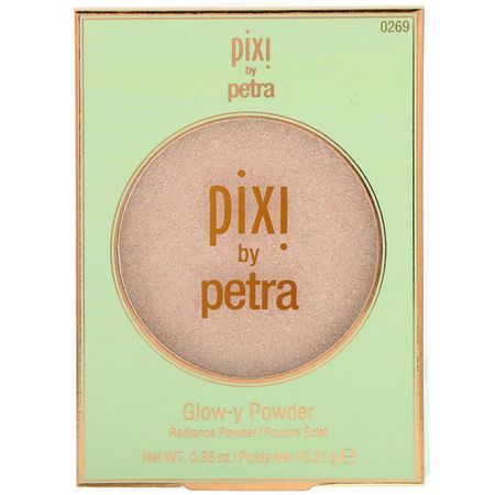 腮紅, 臉頰: Pixi Beauty, Glow-y Powder, Cream-y Gold, 0.36 oz (10.21 g)