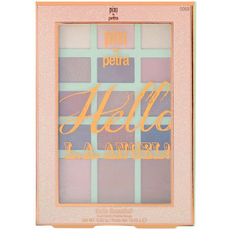 化妝調色板, 化妝: Pixi Beauty, Hello Beautiful, Hello LA Angel, Face Palette, 0.56 oz (16.05 g)