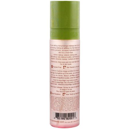 綠茶護膚, 面部噴霧: Pixi Beauty, Makeup Fixing Mist, with Rose Water and Green Tea, 2.7 fl oz (80 ml)