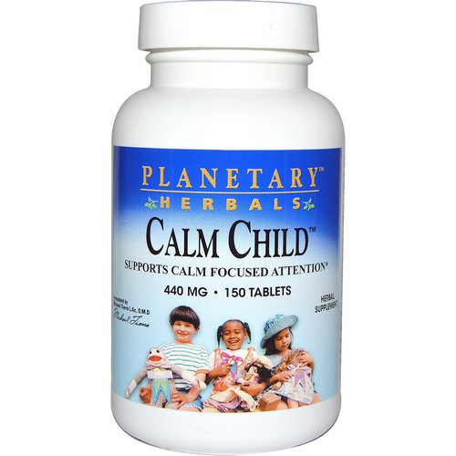 Planetary Herbals, Calm Child, 440 mg, 150 Tablets Review