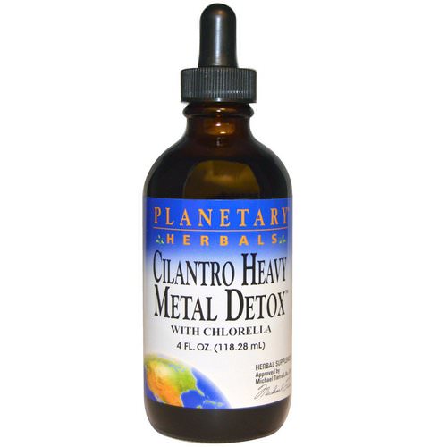 Planetary Herbals, Cilantro Heavy Metal Detox, 4 fl oz (118.28 ml) Review
