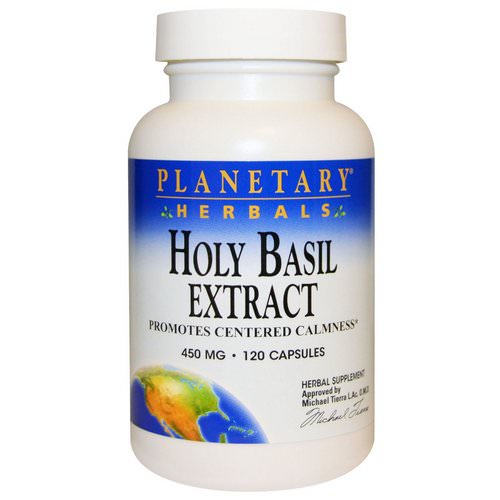 Planetary Herbals, Holy Basil Extract, 450 mg, 120 Capsules Review