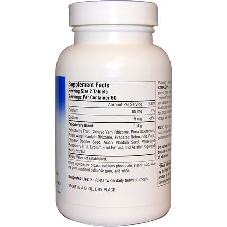 腎上腺, 補品: Planetary Herbals, Schisandra Adrenal Complex, 710 mg, 120 Tablets