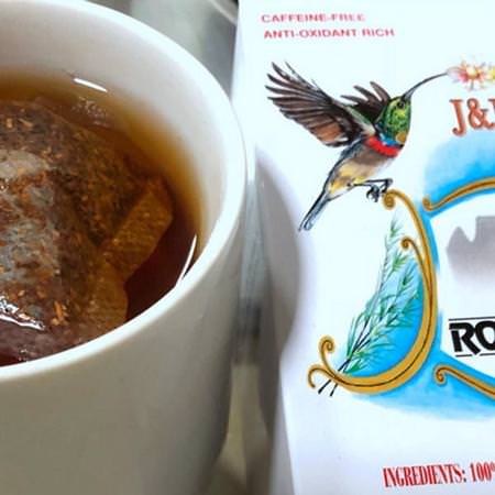 J&R Port Trading Co, Pure Rooibos Red Tea, Caffeine Free, 40 Tea Bags, 3.53 oz (100 g)