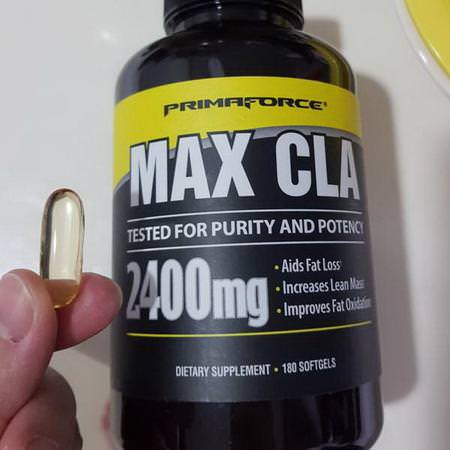 Primaforce CLA Conjugated Linoleic Acid - CLA共軛亞油酸, 重量, 飲食, 補品