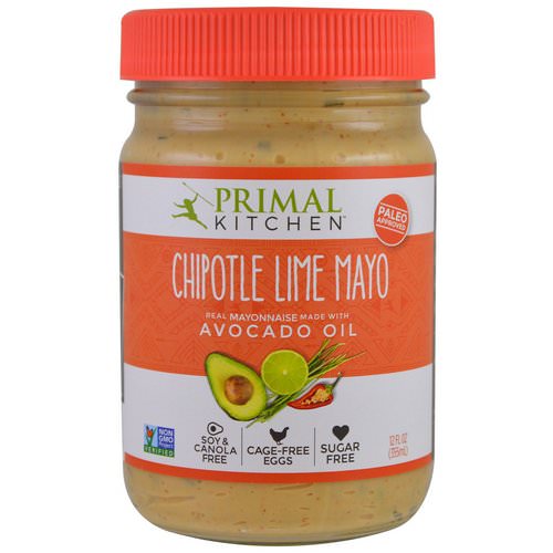 Primal Kitchen, Mayonnaise with Avocado Oil, Chipotle Lime, 12 fl oz (355 ml) Review