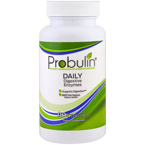 Probulin, Daily Digestive Enzymes, 90 Capsules Review
