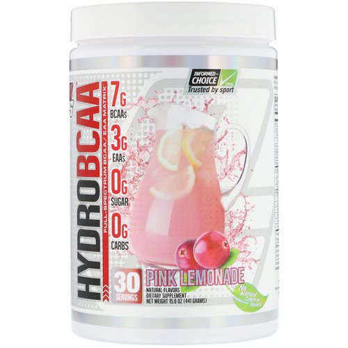 ProSupps, Hydro BCAA, Pink Lemonade, 15.6 oz (441 g) Review