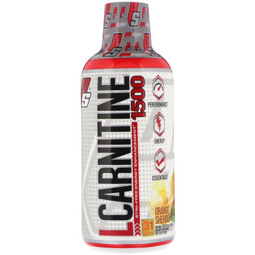 ProSupps, L Carnitine 1500, Orange Sherbet, 16 fl oz (473 ml) Review