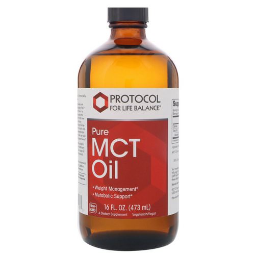 Protocol for Life Balance, Pure MCT Oil, 16 fl oz (473 ml) Review