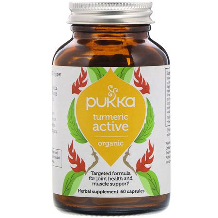 Pukka Herbs Turmeric - 薑黃素, 薑黃, 抗氧化劑, 補品