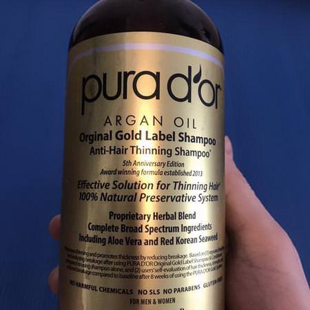 Pura D'or Shampoo Hair Scalp Care