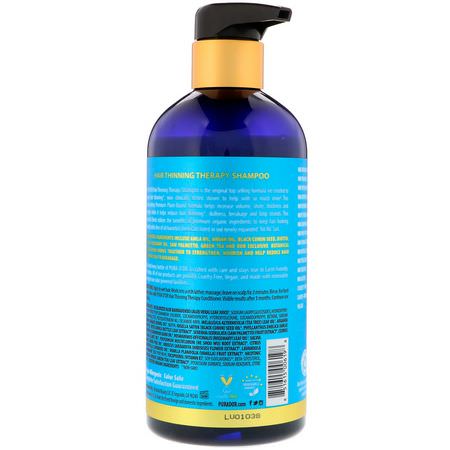洗髮, 護髮: Pura D'or, Hair Thinning Therapy Shampoo, Lavender Vanilla, 16 fl oz (473 ml)