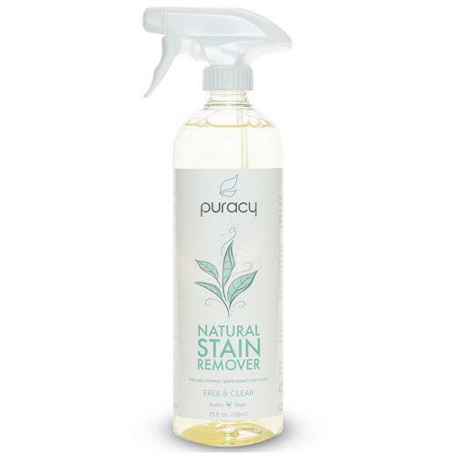 Puracy, Natural Stain Remover, Free & Clear, 25 fl oz (739 ml) Review