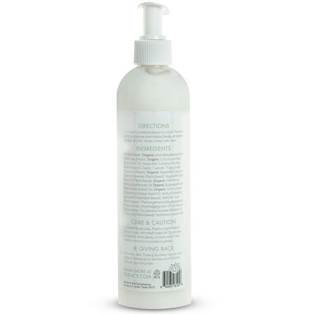 乳液, 浴: Puracy, Organic Hand & Body Lotion, Fragrance-Free, 12 fl oz (355 ml)