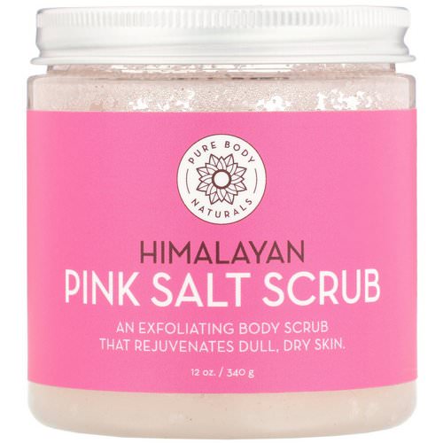 Pure Body Naturals, Himalayan Pink Salt Scrub, 12 oz (340 g) Review