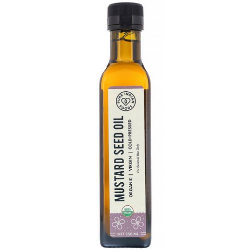 Pure Indian Foods, Organic Cold Pressed Virgin Mustard Seed Oil, 250 ml Review