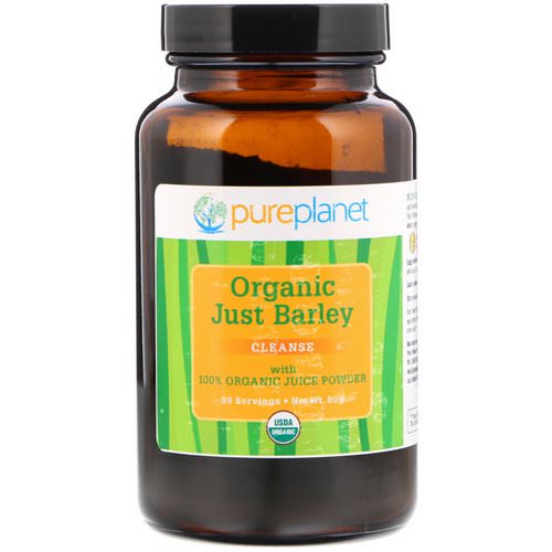 Pure Planet, Organic Just Barley, 80 g Review